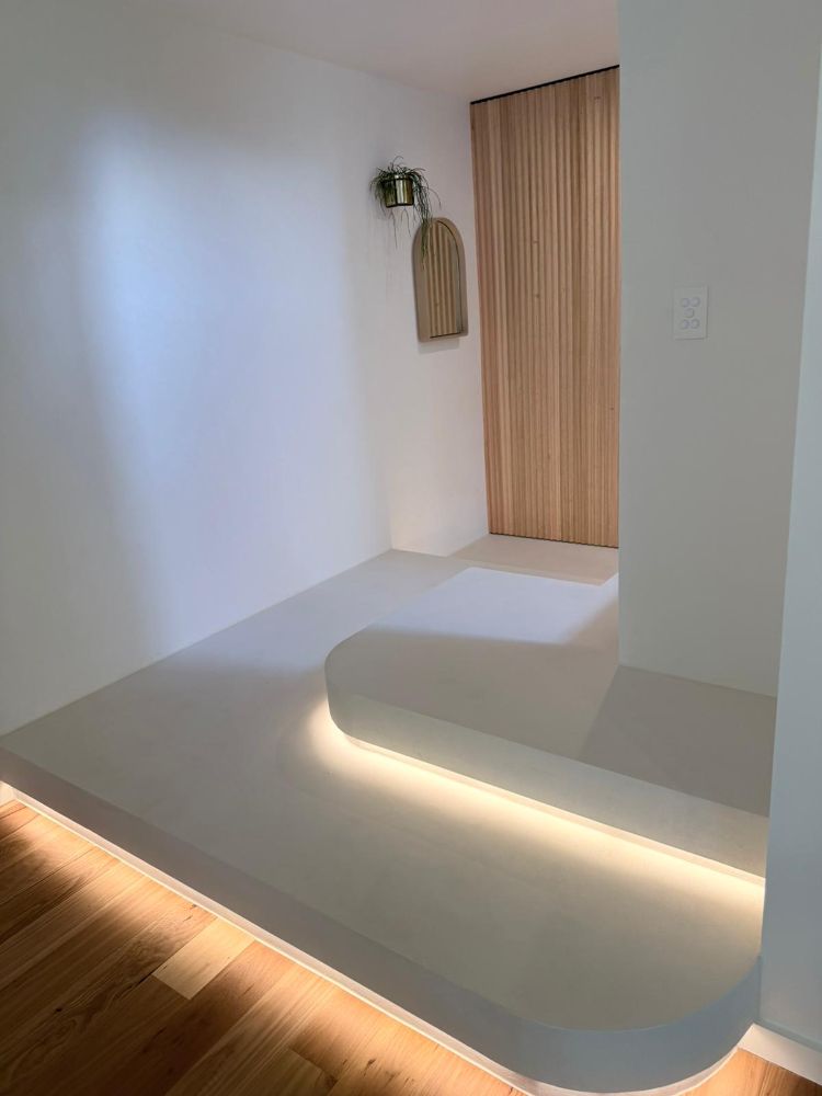 Microcement finish in St Ives